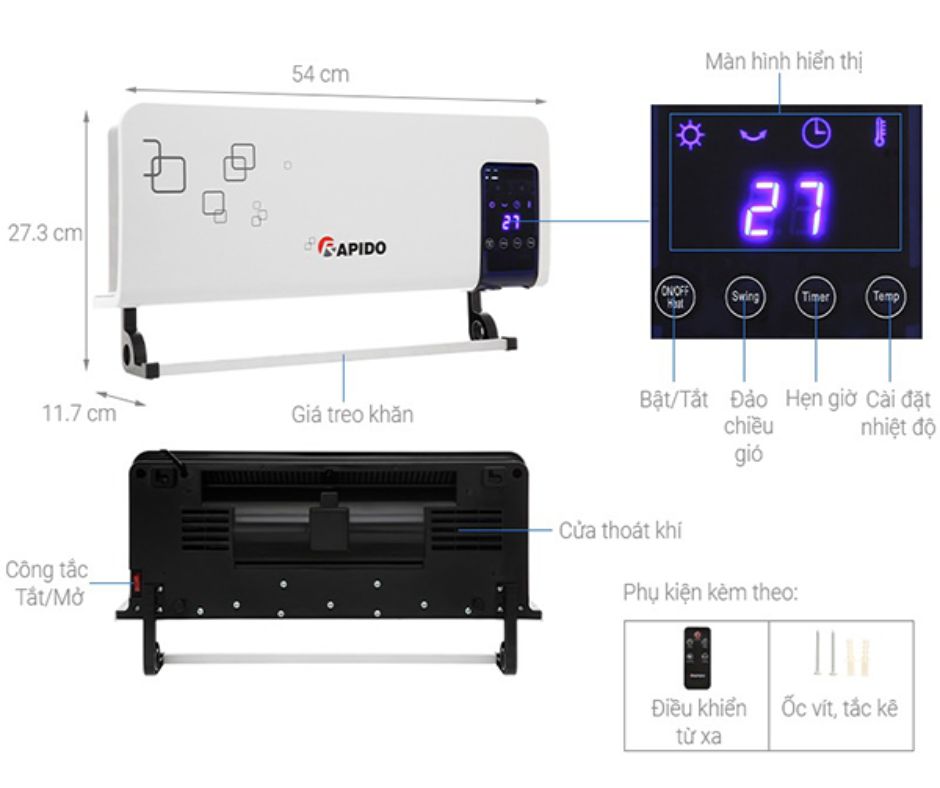 Máy dệt Rapido RCH2000-D